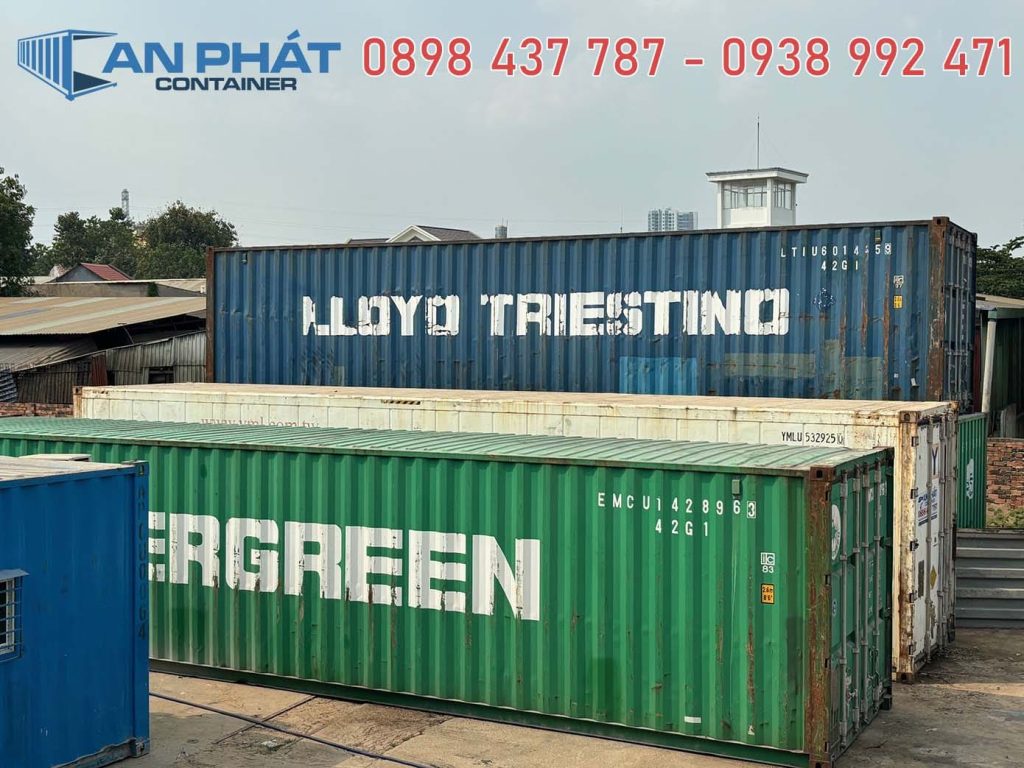 Container 40 feet đã qua sử dụng Evergreen