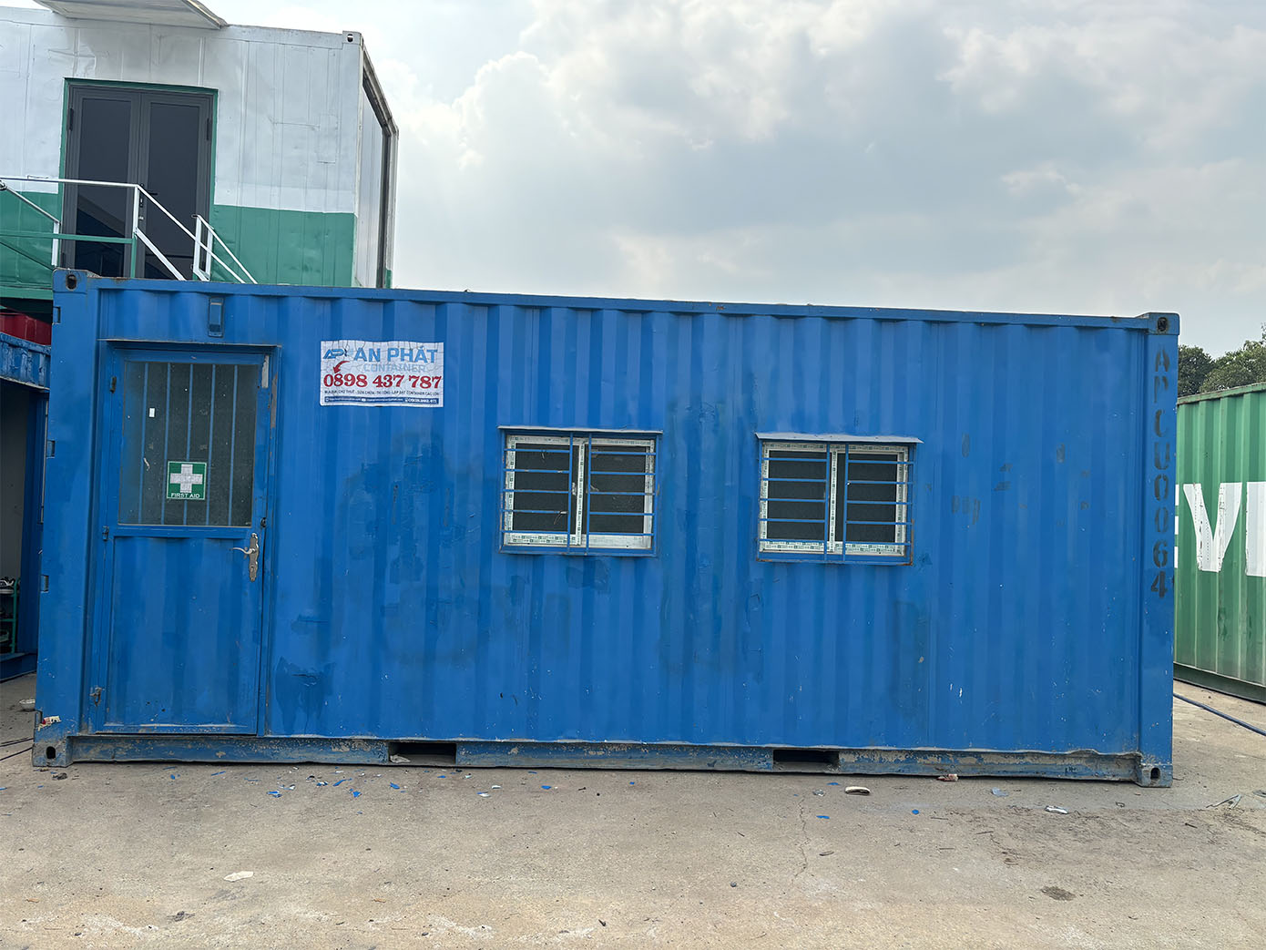 Container văn phòng 20 feet giải pháp văn phòng làm việc nhỏ gọn. Container văn phòng 20 feet giải pháp văn phòng làm việc nhỏ gọn.