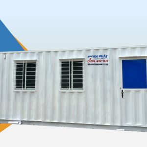 Container văn phòng 20 feet 2 cửa sổ