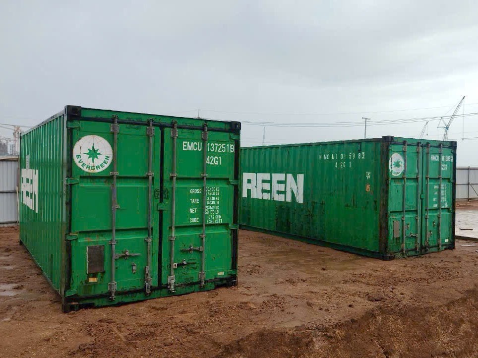 Container khô 20ft cho thuê làm kho